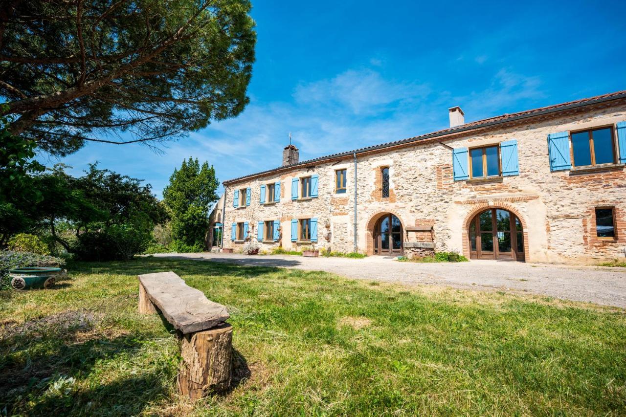 Chambres Et Table D'Hotes - Les Jardins De La Longagne Saussenac ภายนอก รูปภาพ