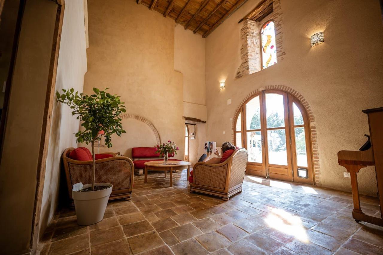 Chambres Et Table D'Hotes - Les Jardins De La Longagne Saussenac ภายนอก รูปภาพ