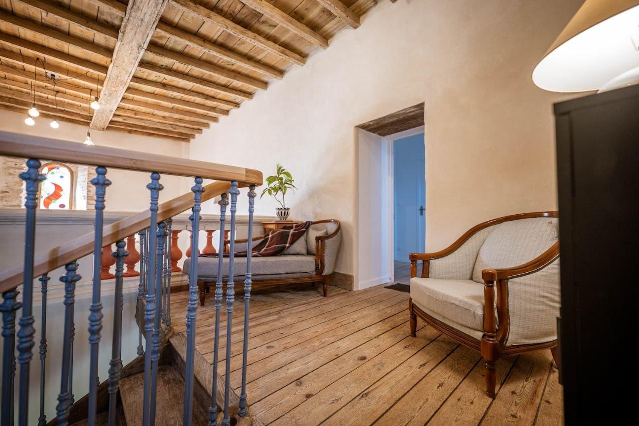 Chambres Et Table D'Hotes - Les Jardins De La Longagne Saussenac ภายนอก รูปภาพ
