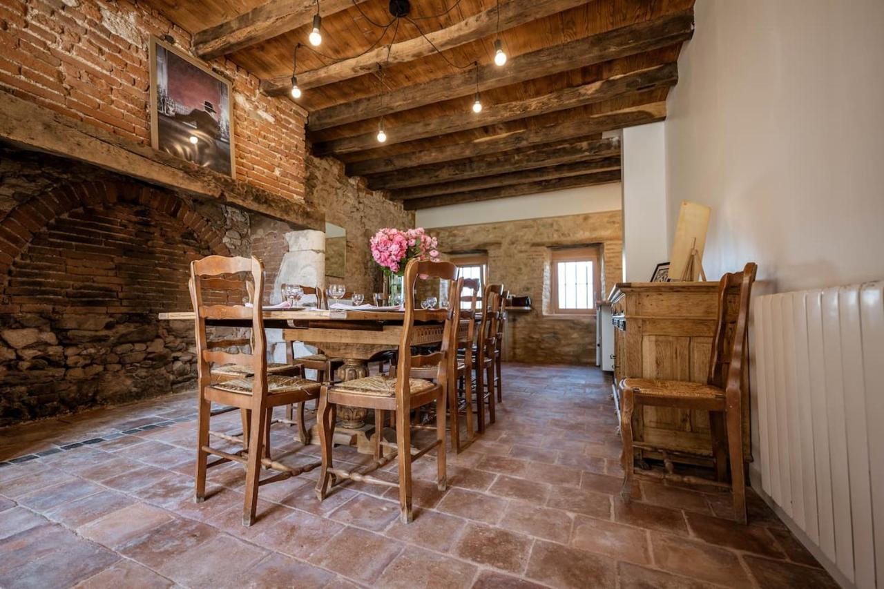 Chambres Et Table D'Hotes - Les Jardins De La Longagne Saussenac ภายนอก รูปภาพ