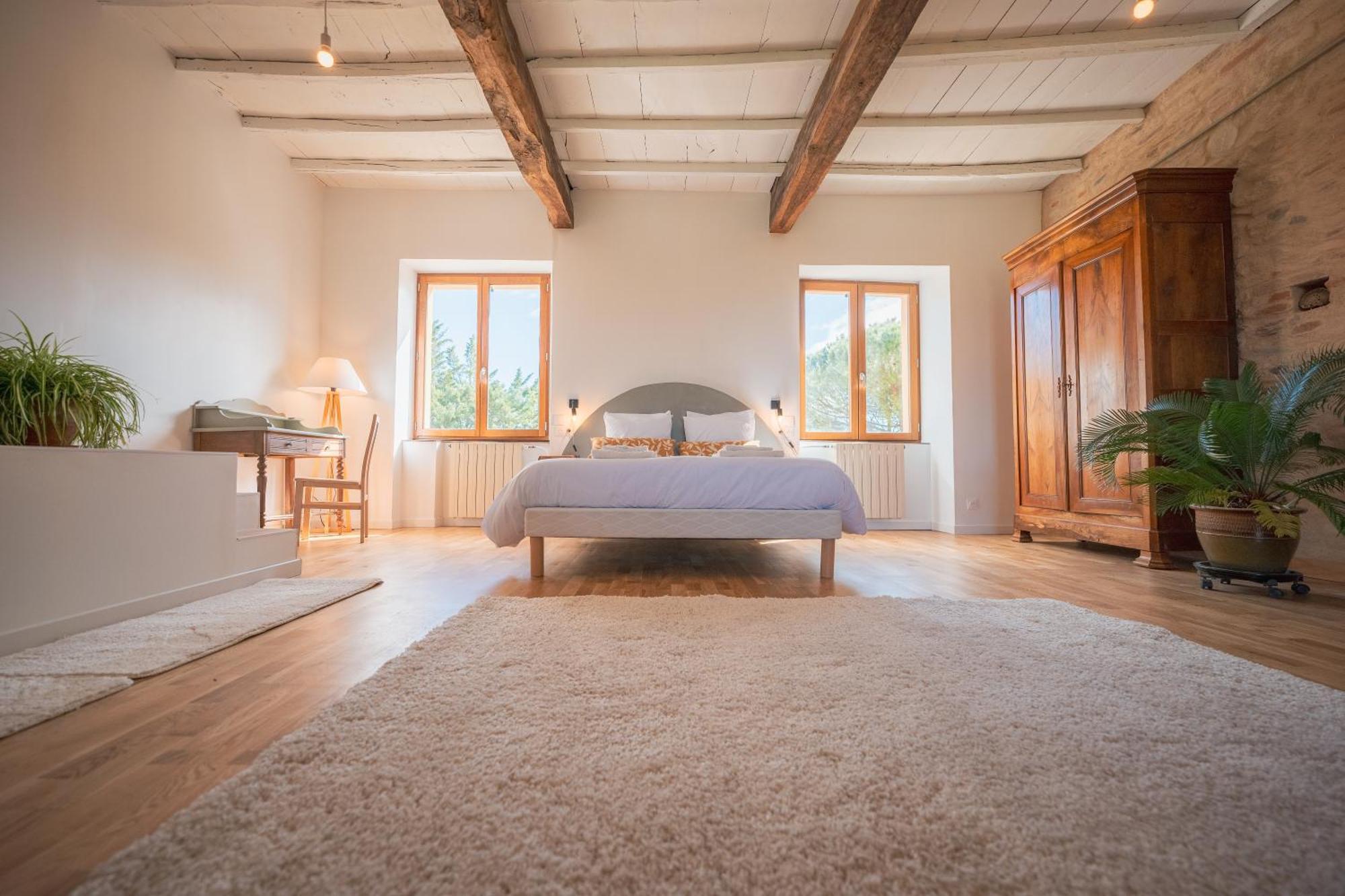 Chambres Et Table D'Hotes - Les Jardins De La Longagne Saussenac ภายนอก รูปภาพ